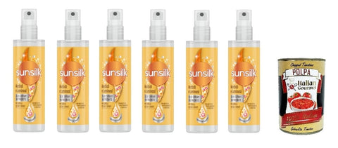 Sunsilk Olio Spray Morbidi e Luminosi Soft and Bright Ölsprays 6x 200ml italienisch Original