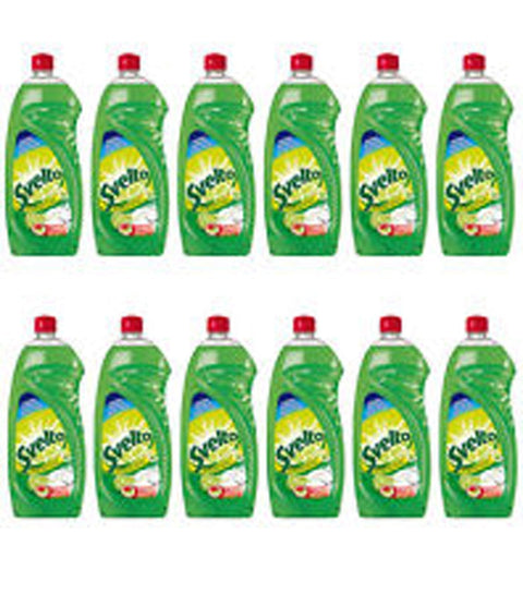 Svelto Set mit 12 Tellern 1 Liter Zitronenreiniger und Reinigung des Hauses Handspülmittel italienisch Original