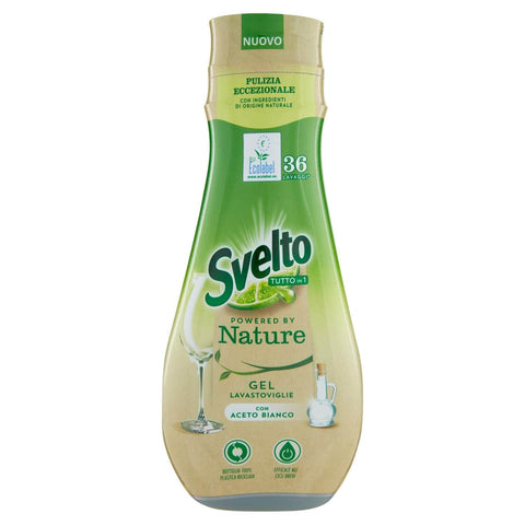 Svelto Spülmaschinenreinigung Svelto Ecolabel Spülmaschinengel mit Essig, Sparpackung, 216 Waschgänge 8710847897115