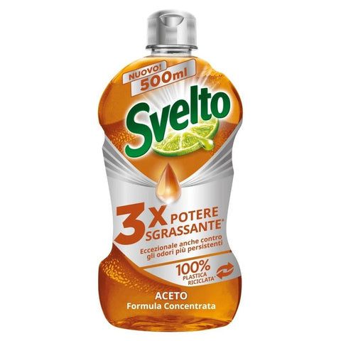 Svelto Waschmittel Svelto Aceto Concentrato detersivo piatti Konzentriertes Essig-Geschirrspülmittel, 500 ml 500ml 8720182384058