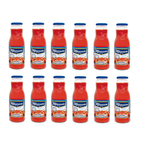 TAGLIAMONTE 12x Tagliamonte Passata di Pomodoro Tomatenpüree 680g 8056732511118