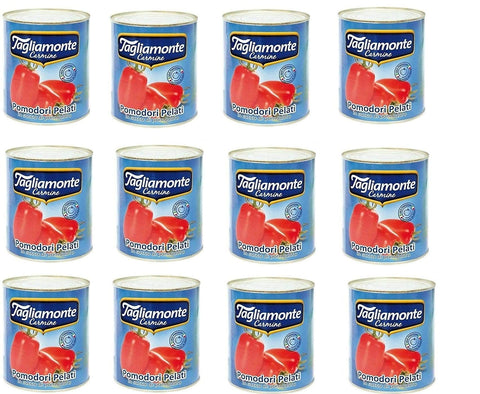 Tagliamonte Pomodori Pelati geschälte Tomaten sauce aus Italien dose 800 g Gemüse italienisch Original