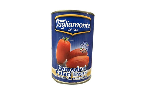 TAGLIAMONTE Pomodori Interi geschälte Tomaten sauce aus Italien 100% Italienische Tomaten 48x400g Original italienisch