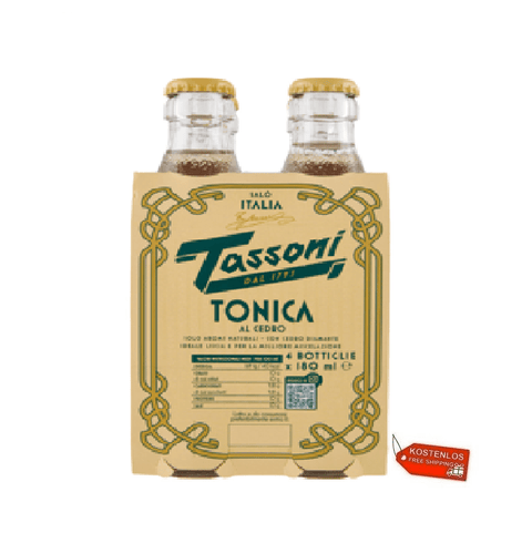 Tassoni Aperitif Tassoni TONICA al Cedro 24x180ml - Tassoni TONIC mit Zeder 8005613040148