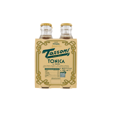 Tassoni Aperitif Tassoni TONICA al Cedro 4x180ml - Tassoni TONIC mit Zeder 8005613040148