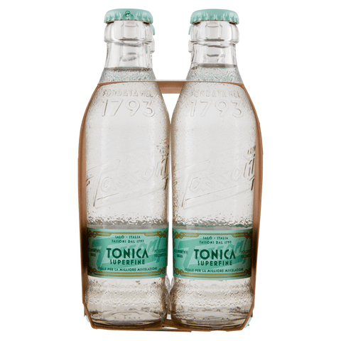 Tassoni Aperitif Tassoni Tonica Superfine con Aroma Naturale di Cedro Kohlensäurehaltiges  Tonic Water ( 24 x 18cl ) 8005613000012
