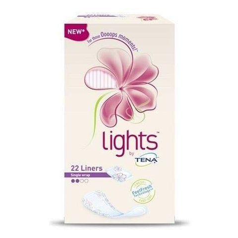 Tena Lady Tena Lights Normal 22 Stück Einlagen, Hygieneeinlagen italienisch Original