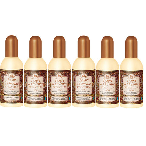 Tesori d'Oriente tesori d´Oriente Byzantium Aromatic Parfum Eau de Toilette EDT 6x100ml Original italienisch Pflege