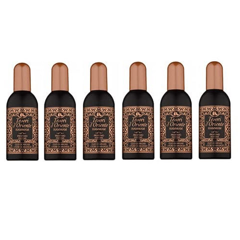 Tesori d'Oriente EDT Hammam Olio di Argan e Fiori di Arancio Parfüm Arganöl und Orangenblüten Eau de Toilette 6x100ml Original italienisch Pflege