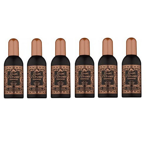 Tesori d'Oriente EDT Hammam Olio di Argan e Fiori di Arancio Parfüm Arganöl und Orangenblüten Eau de Toilette 6x100ml Original italienisch Pflege