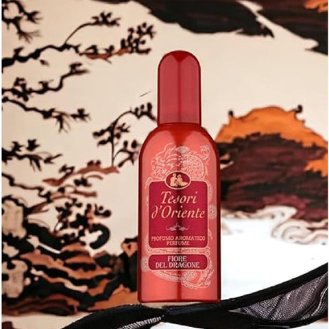 Tesori d'oriente Eau de Toilette Tesori d'oriente Fiore del Dragone fruchtig aromatischer Duft 6x100ml italienisch Original 8008970008769
