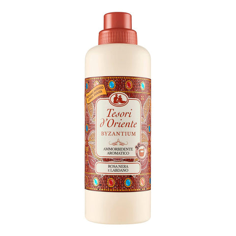Tesori d'Oriente BYZANTIUM Schwarze Rose und Labdanum Weichspüler 12x750ml Original italienisch Haushalt