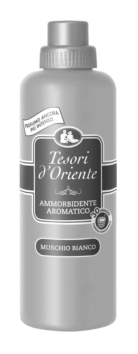 Tesori d'Oriente Muschio bianco Weichspüler aromatischer weiße Moschus 3x750ml Original italienisch Haushalt