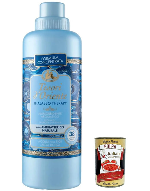 Tesori d'oriente Weichspüler Thalasso Therapy Ammorbidente Concentrato Concentrated Fabric Softener 38 Washes 3x 760 ml italienisch Original