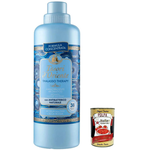 Tesori d'oriente Weichspüler Thalasso Therapy Ammorbidente Concentrato Concentrated Fabric Softener 38 Washes 6x 760 ml italienisch Original