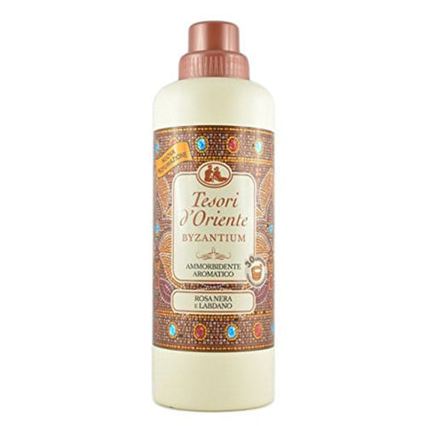 Tesori d'Oriente Flüssiger Weichspüler Tesori d'Oriente BYZANTIUM Schwarze Rose und Labdanum Weichspüler 1x750ml Original italienisch Haushalt 8008970043814