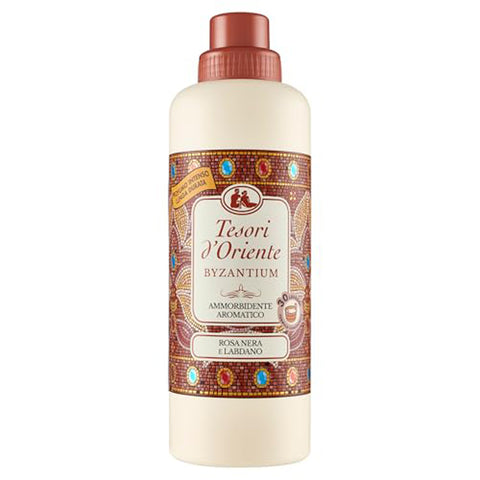 Tesori D'oriente Byzantium Weichspüler, 750 ml, Waschmittelkonzentrat, 12 Stück Flüssiger Weichspüler italienisch Original