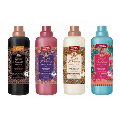 Tesori d'Oriente Tesori d´oriente Weichspüler Testpaket 4x750ml Original italienisch Haushalt