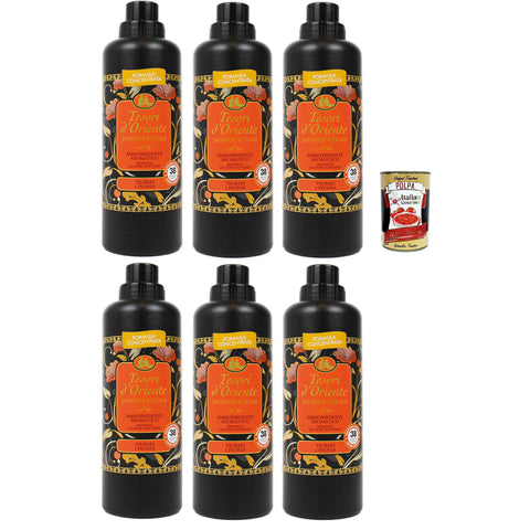 Tesori d'oriente Japanese Rituals konzentrierter Waschmaschine Weichspüler aus den süßen Noten von Bergamotto und 6x 760 ml italienisch Original