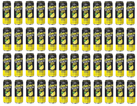 The Great Canadian Tea Limonade 48x Dose Lemonsoda zero 330ml Campari Group Lemonsoda Zitrone italienisch 8000040515900