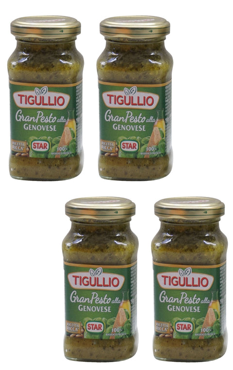 Tigullio "Gran Pesto alla Genovese" Genovese Pesto – 1x190ml Original italienisch