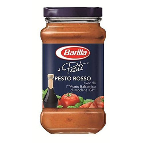 Tomato sauce without meat Barilla pesto rosso sauce 200g - ( Einzelpreis ) - Barilla sauce pesto rosso 200g Original italienisch