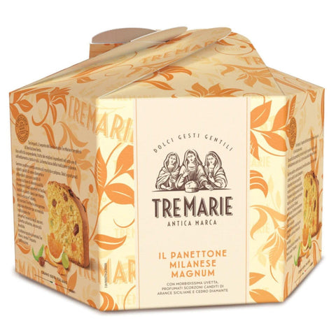 TreMarie Kategorien Tre Marie Il Panettone Milanese Magnum Traditionelle italienische Weihnachtskuche 2Kg