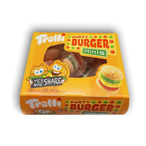 Trolli bonbon Trolli Caramelle gommose Mini Burger Gummibonbons 150g (15 Stück)