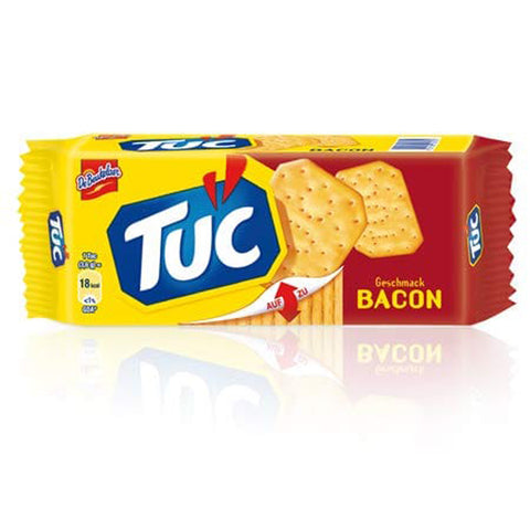 Tuc Bacon Salzgebäck Kekse Crackers Salz gesalzen gebäck Schinken 12x100g Original italienisch