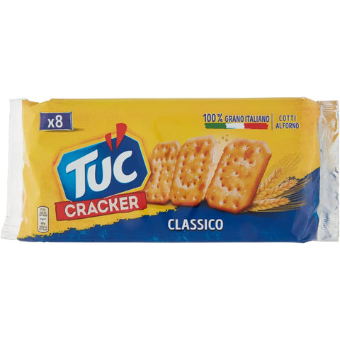 Tuc Classico Pocket gebackener Cracker 250g 6x Original italienisch inkl. Italian Gourmet Polpa 400g