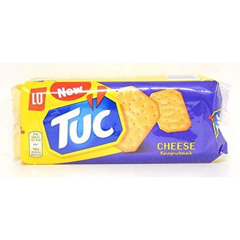 Tuc Crackers Tuc Käse cheese Salzgebäck Kekse Crackers Salz gesalzen gebäck 12x 100g italienisch Original 7622210641403