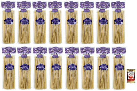 Vecchio pastificio di Gragnano Nudeln & Pasta 16x Il Vecchio Pastificio di Gragnano Pasta Linguine,Gragnano IGP-Nudeln aus Hartweizengrieß von höchster Qualität 500g + Italian Gourmet Polpa di Pomodoro 400g Dose 8033406260022