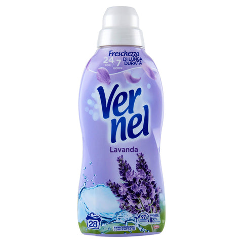 Vernel Lavendel Weichspülerkonzentrat Waschmaschine, Weichspüler für Wäsche mit Duft bis zu 100 Tage, 700 ml 700 ml Original italienisch