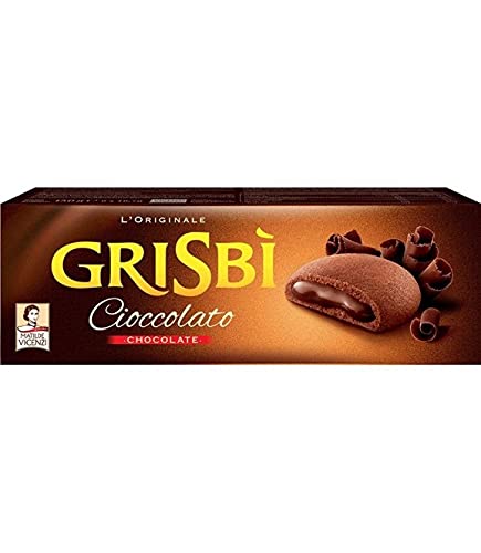 Vicenzi Grisbi Chocolate Schokolade Kekse schokoriegel riegel 150 g 12x italienisch Original