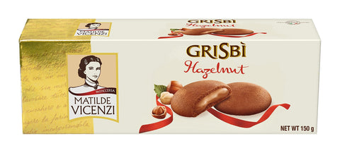 Vicenzi Grisbi Nocciola Kekse mit haselnuss creme150 g riegel biskuits kuchen italienisch Original