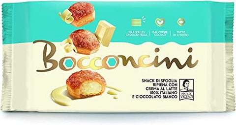 Vicenzi Matilde Bocconcini mit Milchcreme & weißer Schokolade 100 G Kekse italienisch Original