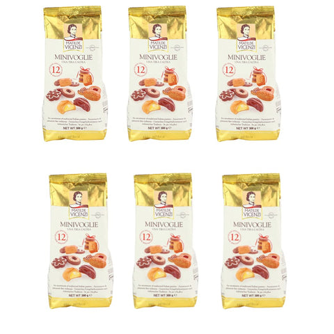 Vicenzi Matilde Vicenzi MilleVoglie Gebäckmischung Kekse Großpackung aus Keksen und Gebäck Beutel 6x 300 g italienisch Original