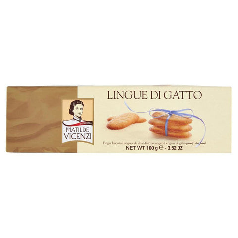 Vicenzi Kekse Vicenzi Lingue di gatto 100gr riegel Butterplätzchen cookies kekse italien snack 3x Original italienisch 8000350001308