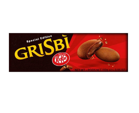 Vicenzi Knabberartikel Grisbì Kit Kat – Gefüllte Kekse mit Schoko-Creme, Special Edition, 3 x 112 g Außen knusprig, innen cremig: Matilde Vicenzis italienische Desserts 8000350009168