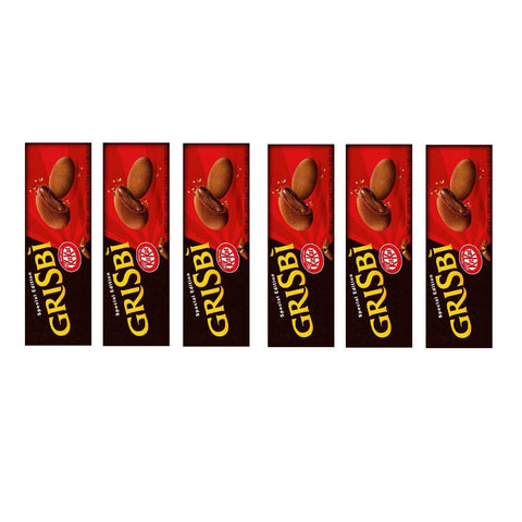 Vicenzi Knabberartikel Vicenzi Grisbì Kit Kat Gefüllte Kekse mit Schoko Creme Außen knusprig innen cremig Matilde Vicenzis Desserts 6 x 112 g italienisch Original 8000350009168