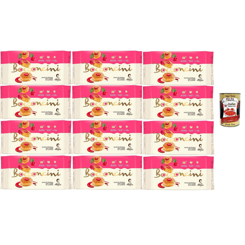 Vicenzi Matilde millefoglie Bocconcini Ripieno di Farcitura al Lampone,Blätterteigbacken,knusprige und zarte,snack Himbeerfüllung creme 12x 90 g italienisch Original