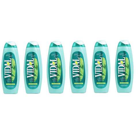 Vidal white musk weißes Moos Schaumbäder Bades bath shower foam 6x500ml Original italienisch Pflege