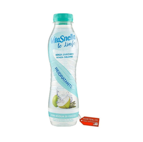 Vitasnella Soft Drink 12x Vitasnella le Linfe Depurativa con Acqua di Cocco 500 ml 8006290804061