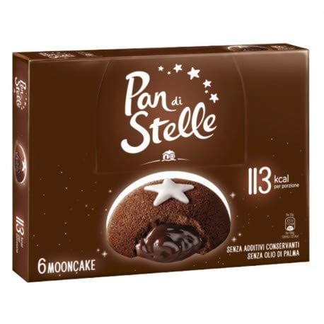 VOGLIA DI PUGLIA Kekse Pan Di Stelle Mooncake Merendine 12 Confezioni da 210 Grammi 8054134292994