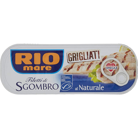 Rio Mare Filetti Di Sgombro Al Naturale Grigliati 6 Pezzi Da 120 Grammi Original italienisch