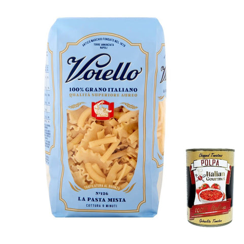 Voiello Pasta La Pasta Mista Nudeln 100 % italienische N 126 500 g Internationale Nudeln italienisch Original