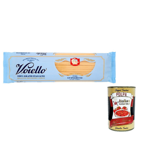 Voiello Pasta Spaghetti Nudeln 100 % italienische N104 500 g 20x italienisch Original + kostenlos Polpa 400 g