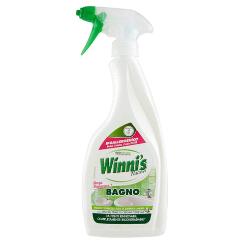 Winni's winni' S – Naturel Reiniger Bad, ohne Spülkasten, hypoallergen – [] 1x500ml Original italienisch Haushalt