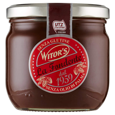 WITOR'S Schokoladenaufstrich Crema La Fondente UTZ 360 g (Glas) 8003535050252