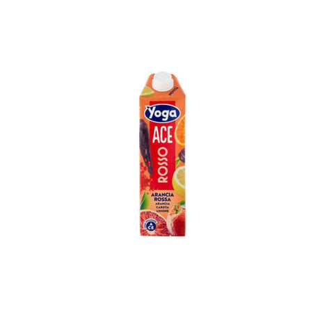 Yoga Fruchtsaft Yoga Nettare Ace Rosso Blutorangen-Karotten-Zitronen-Nektar 6x1L SONDERANGEBOT 8001440136528